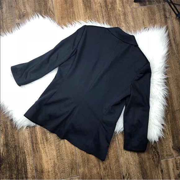 The Row navy blue wool-blend Schoolboy blazer - Picture 8 of 8